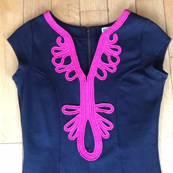 Beautiful navy Hatley dress. - Picture 1 of 5